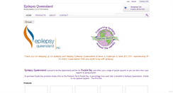 Desktop Screenshot of epilepsyqueensland.printup.com.au